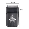 kemei electric shaver, portable high-power beard razor, reciprocating mini razor, USB charging model Item Picture